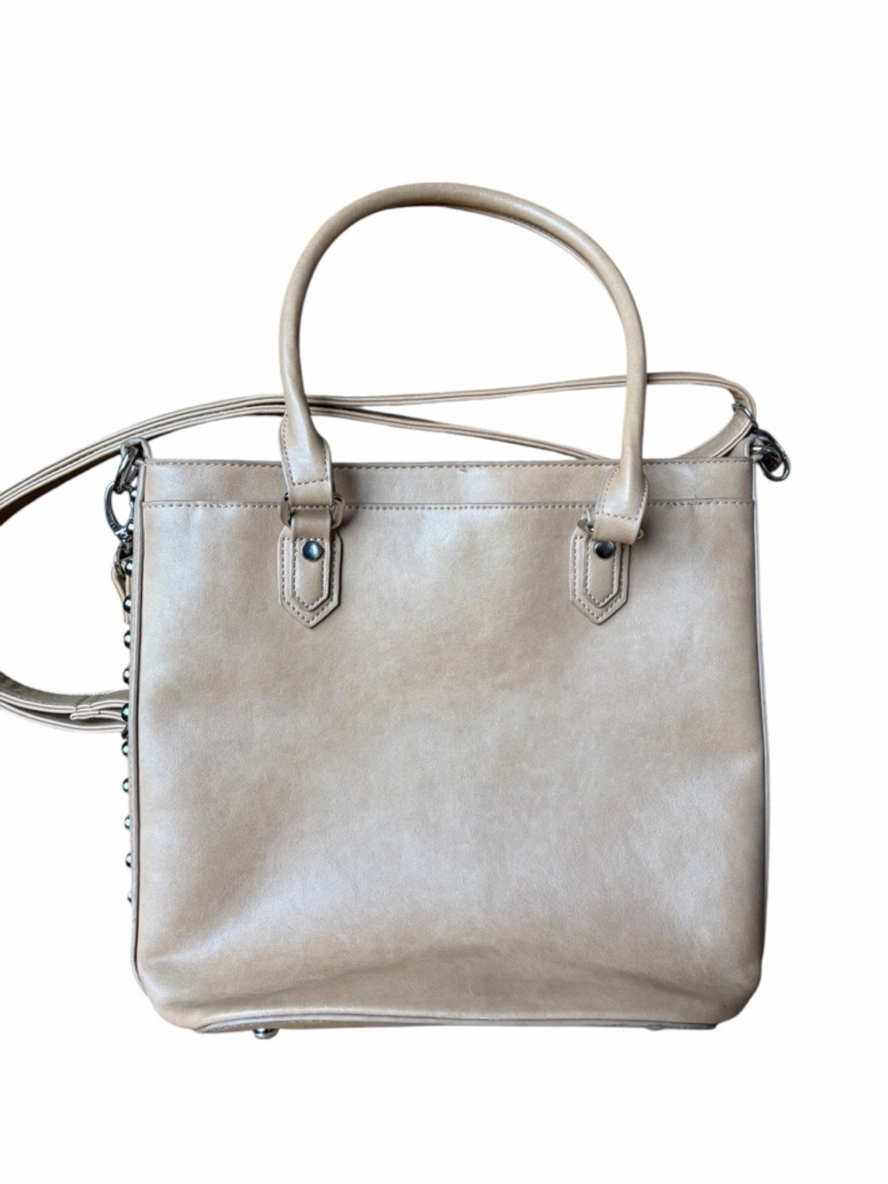 Cottagecore Floral Shoulder Bag Beige Retro Flower Purse Retired & Rare Boho - Picture 4 of 16